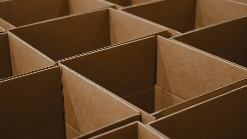 Cardboard packaging dividers