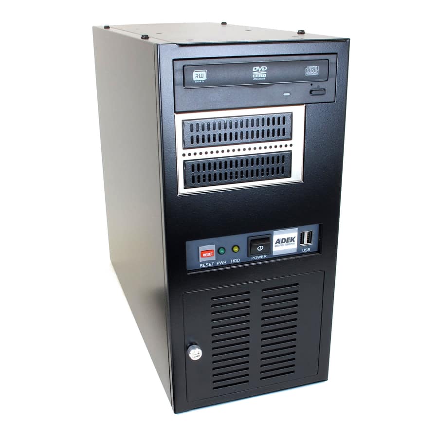 Expandable industrial tower workstation PC