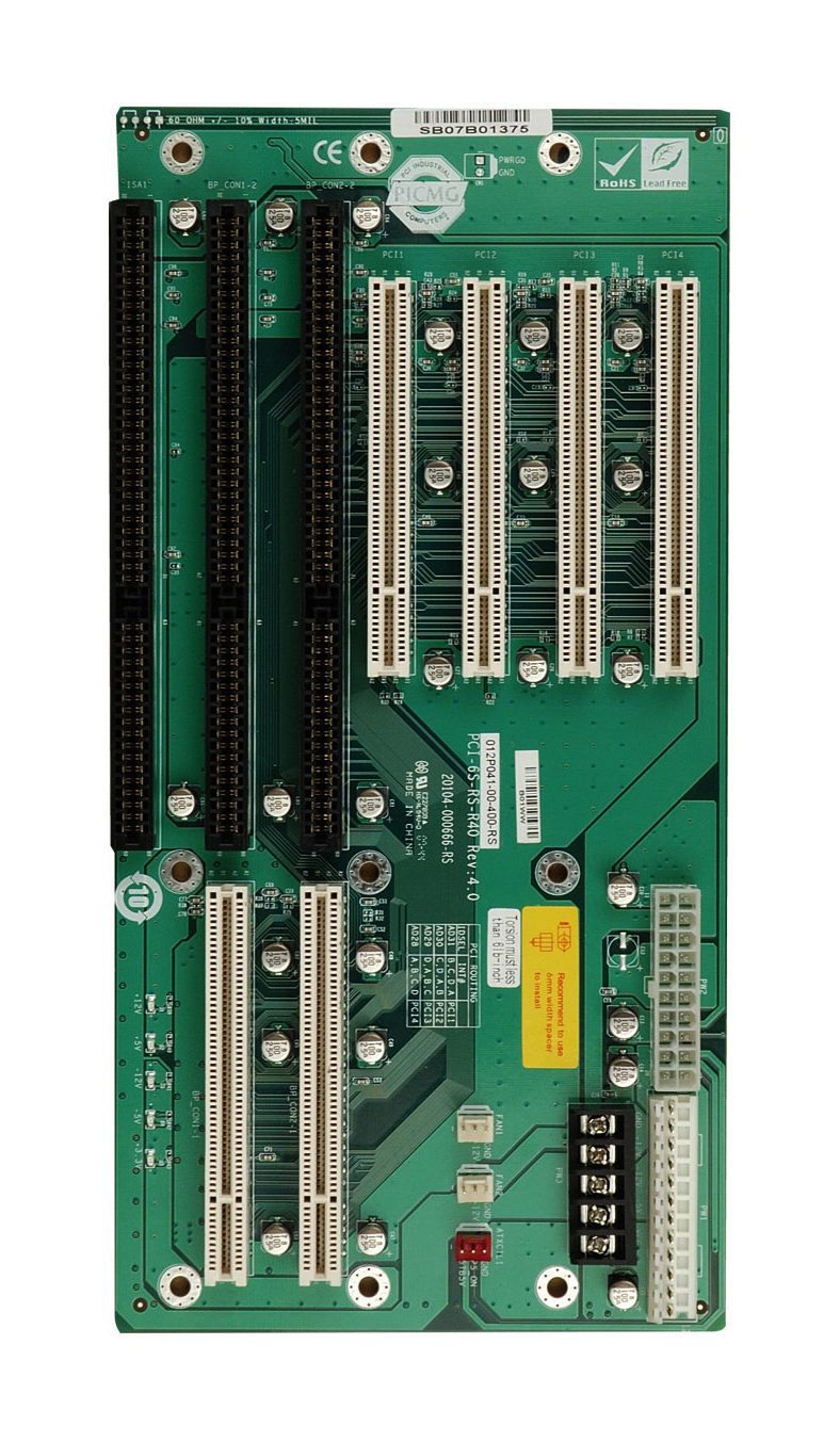 PCI-6S PICMG 1.0 Backplane