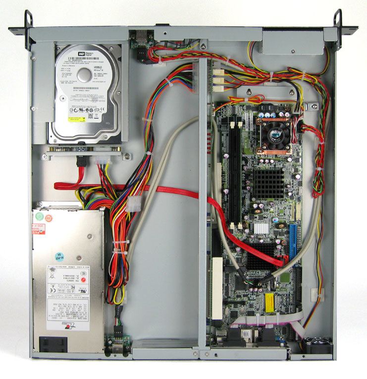 AD-102 1U Industrial Rack Mount Computer Internal