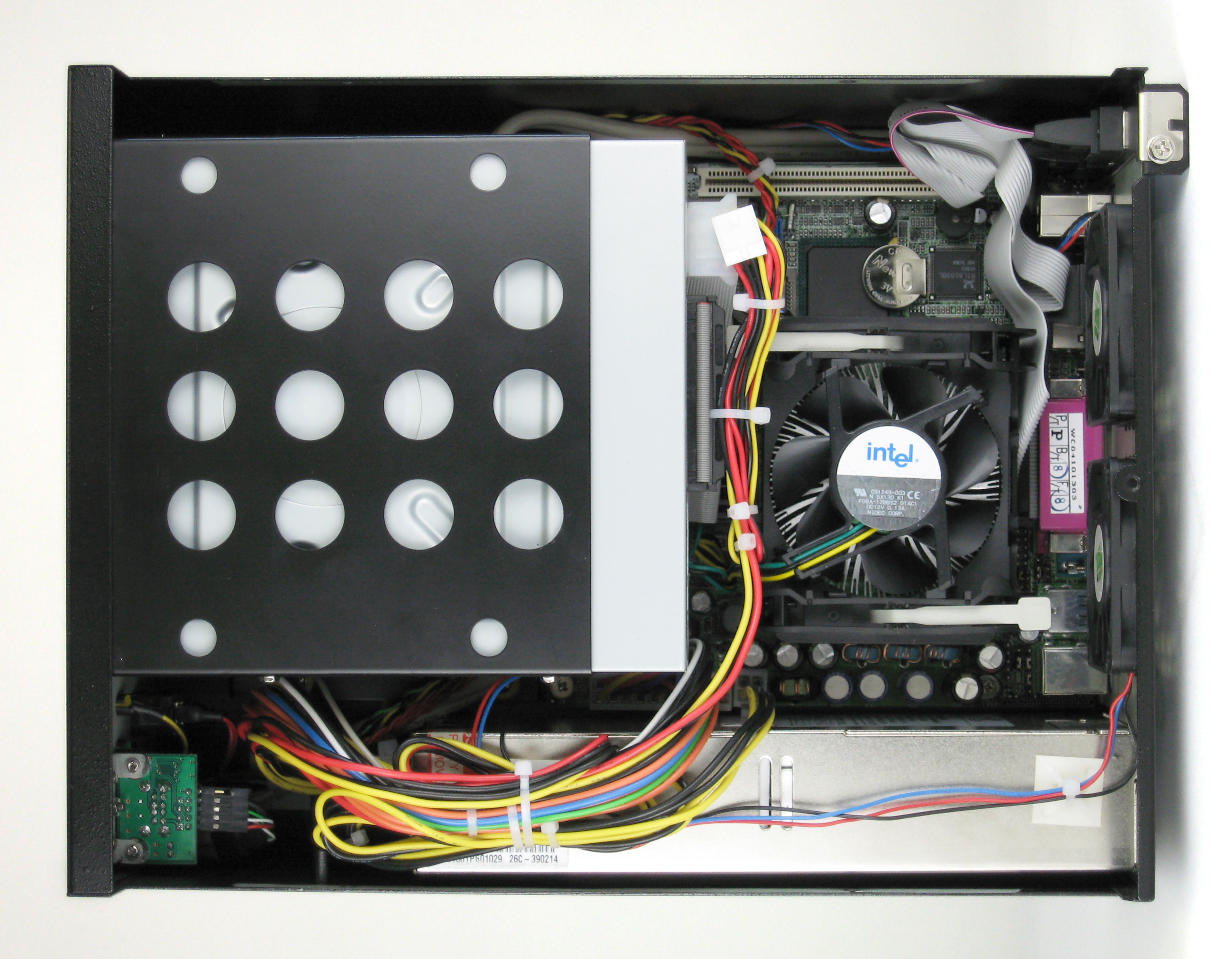 Mini-ITX Panel Mount Computer Internal