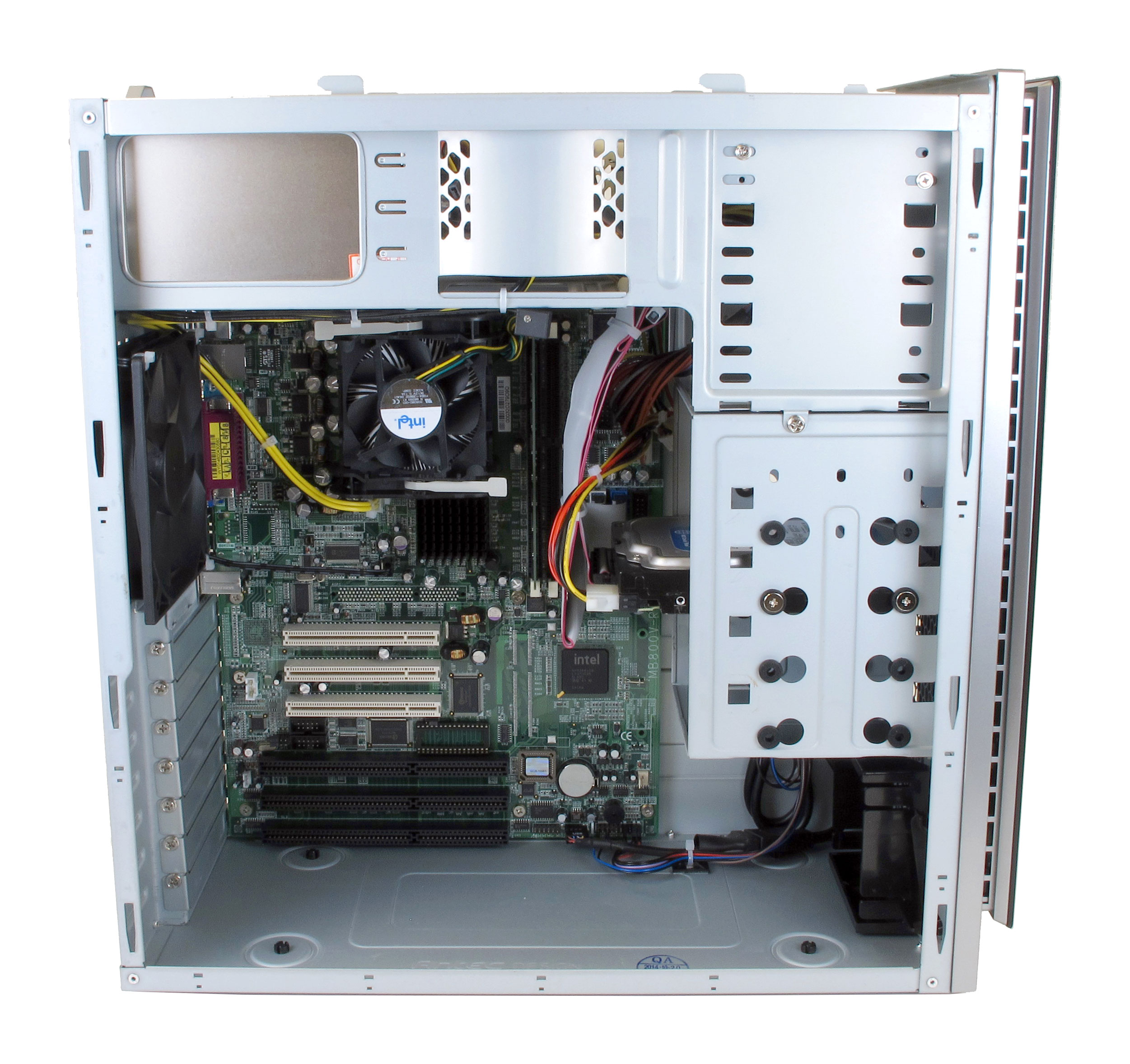 Mid-Tower Computer Internal
